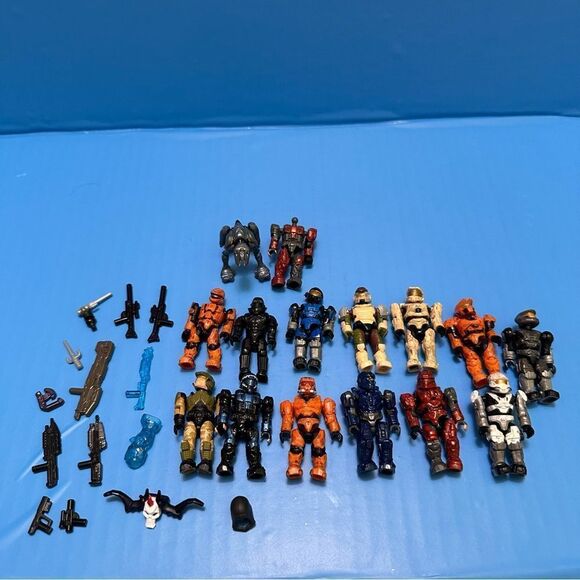 Mega Bloks Construx Halo action figures - Picture 1 of 7